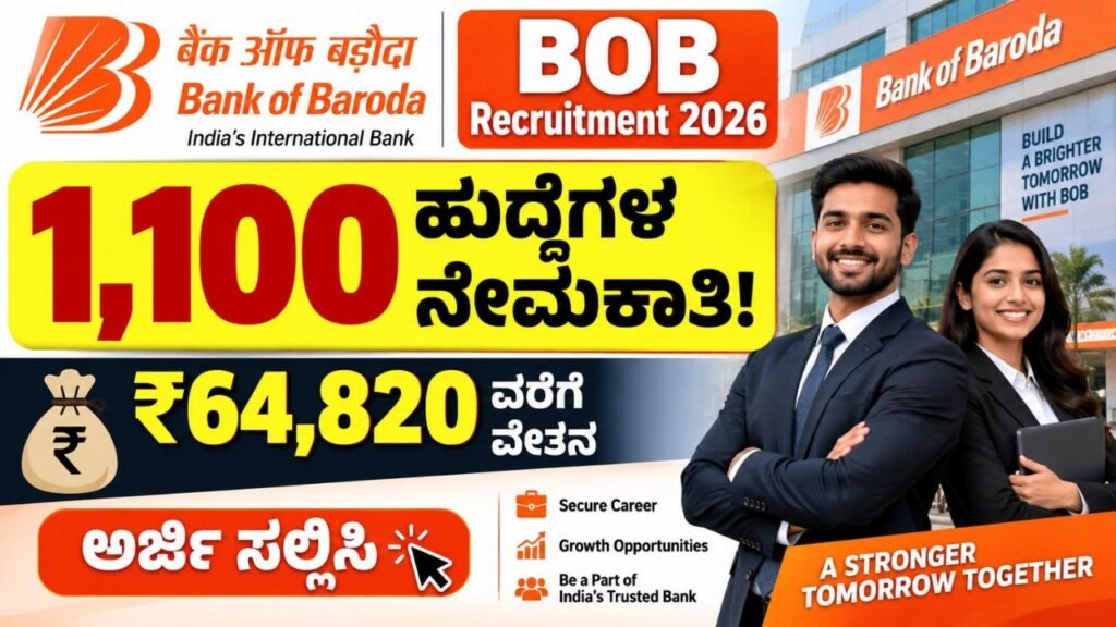 BOB Recruitment 2026
