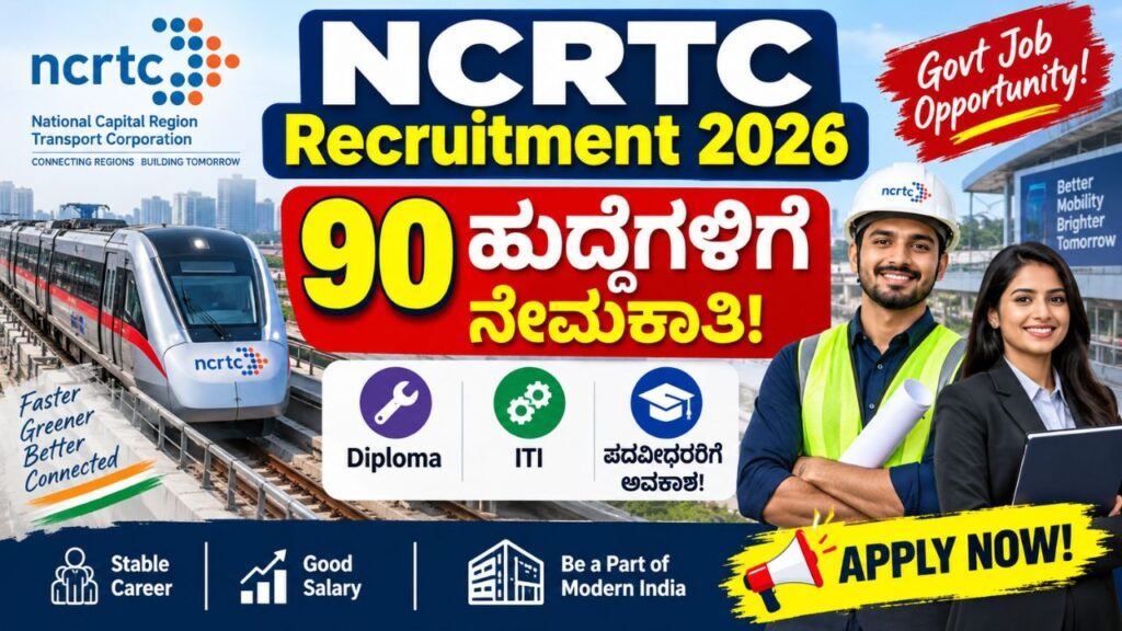 NCRTC Recruitment 2026